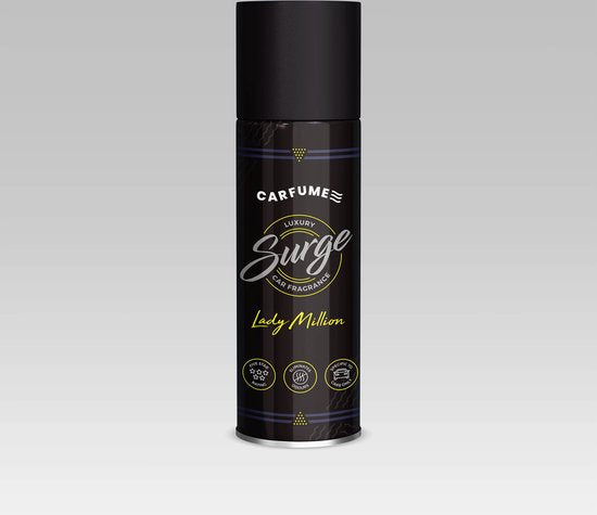 Carfume - High power spray -400ml - Lady Million