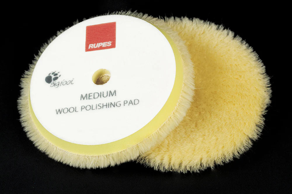 Rupes DA Wool Polishing Pad (Medium) 160mm
