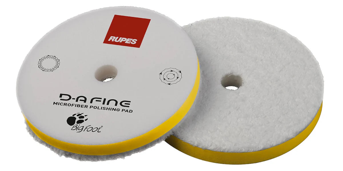 Rupes DA Fine Polishing Microfiber Pad 130mm