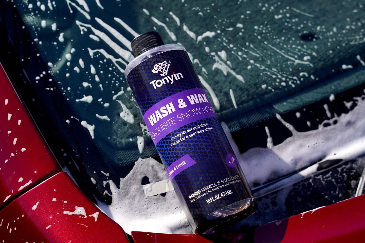 Tonyin Wash and Wax Exquisite Snow Foam