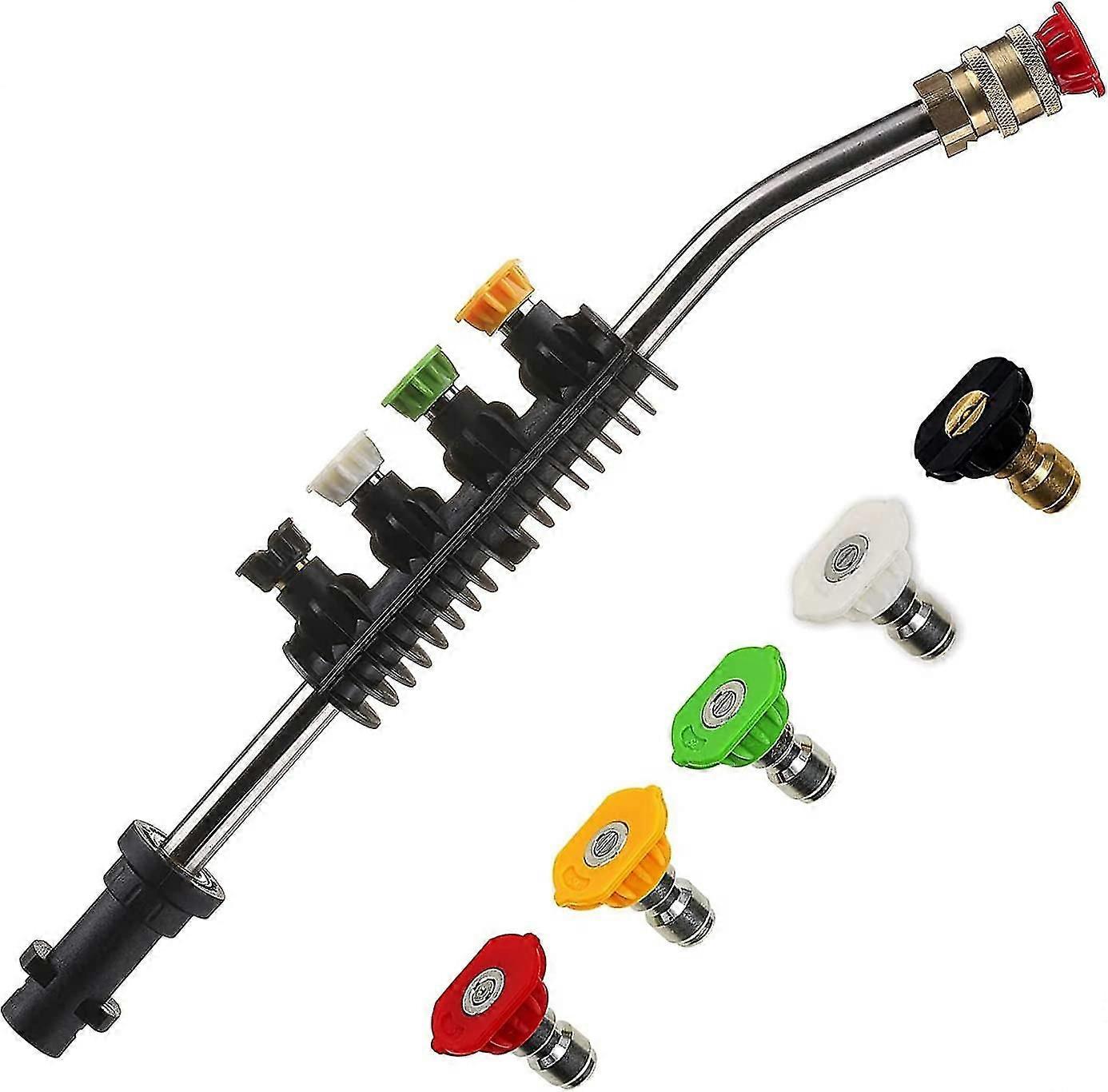 SPS Replacement Angled Foam Lance Adapter 40cm for Karcher with 5 Nozzles