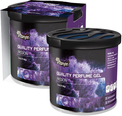 Tonyin Perfumed Gel Air Freshener - Passion Scent 80g | Long Lasting Odour Eliminator