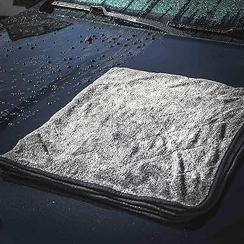 Microfiber (Grey) Twisted Loop Drying Towel 600gsm 60x90