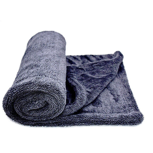Microfiber (Grey) Twisted Loop Drying Towel 1200gsm 60x90