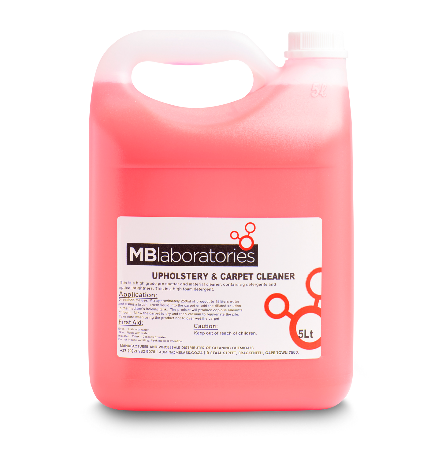 MB Labs Carpet and Upholstery Cleaner 5l