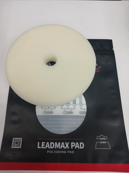 Leadmax 5" White Heavy Cutting Pad