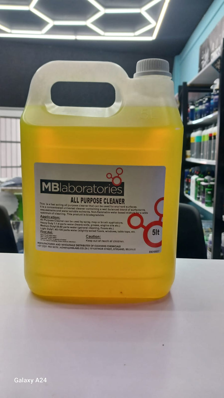 MB Labs All Purpose Cleaner 5l – Auto Detailing Boutique