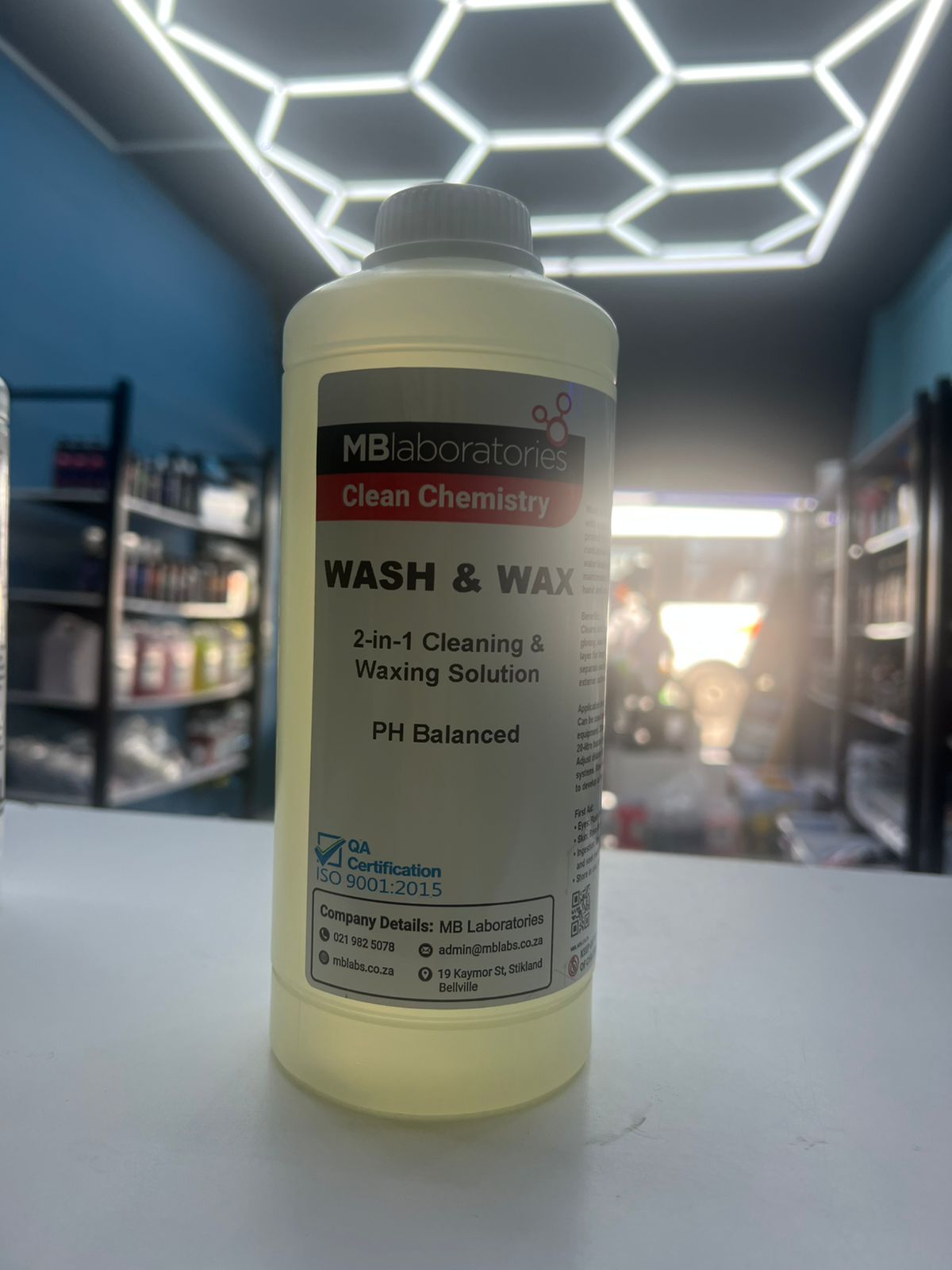 Mb Labs Wash and Wax 1l