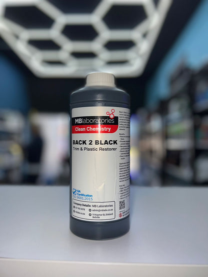 MB Labs back to Black 1l ( Trim and Plastic Restorer ) 1l