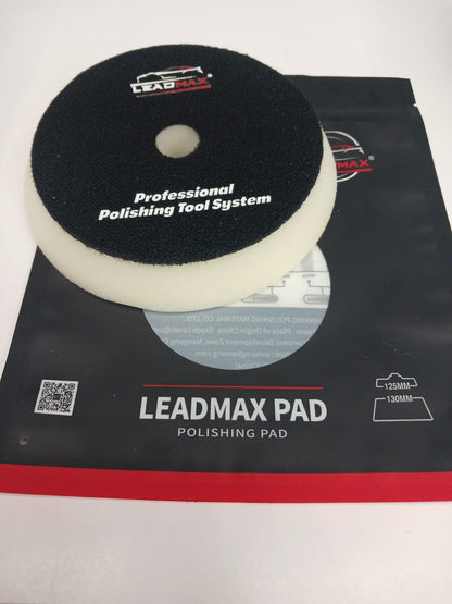 Leadmax 5" White Heavy Cutting Pad