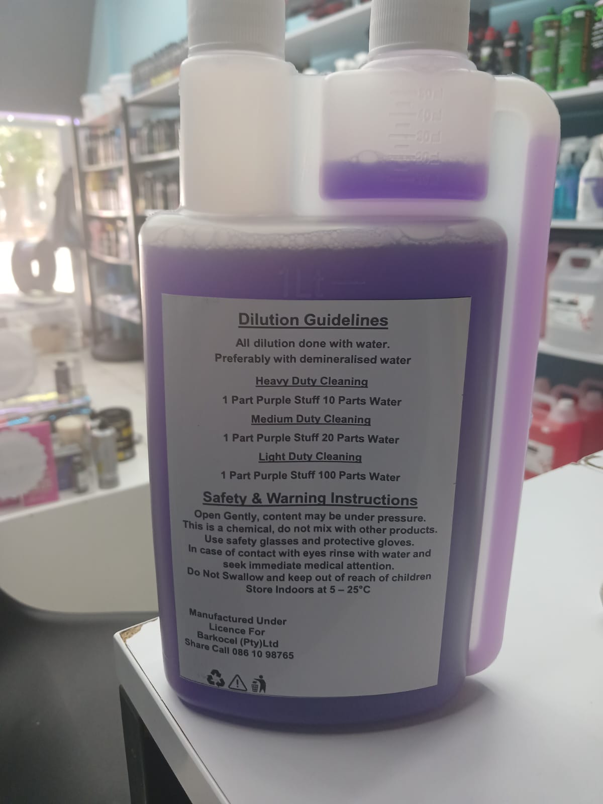 Extreme Reflections Purple Stuff Degreaser & All Purpose Cleaner 1l