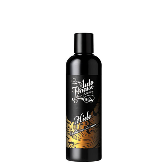 Auto Finesse Hide leather conditioner 500ml for protecting and restoring car leather seats
