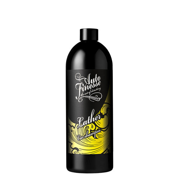 Auto Finesse Lather car shampoo 1L bottle for washing and cleaning vehicle exterior