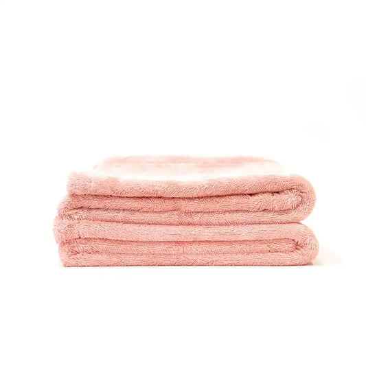 Pink 1200GSM Plush Towel 50x70/Polish Removal