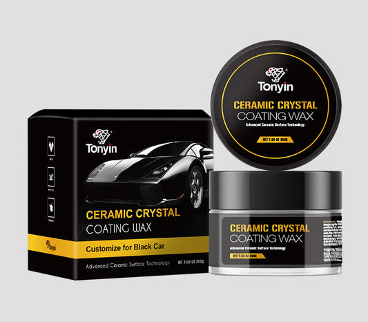 Tonyin Ceramic Crystal Wax for black cars 200g