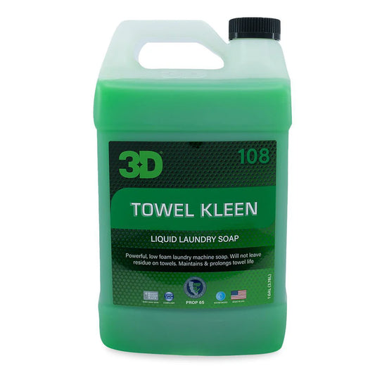 3D Towel Kleen Microfiber Detergent 3.78l