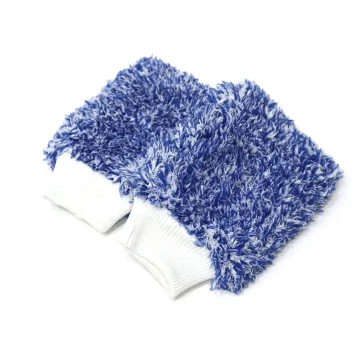 Wash Mitt Blue